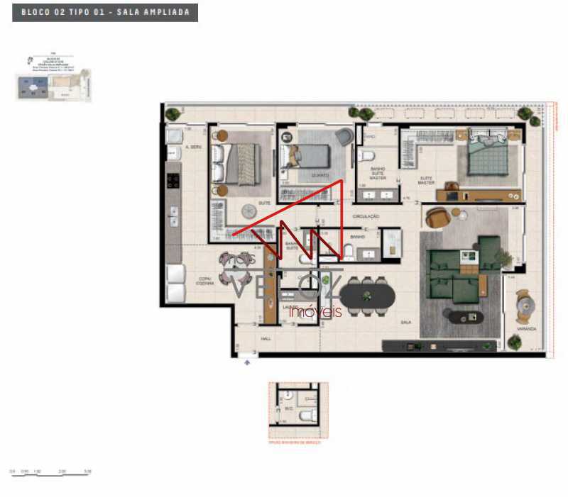 Apartamento à venda com 3 quartos, 115m² - Foto 24