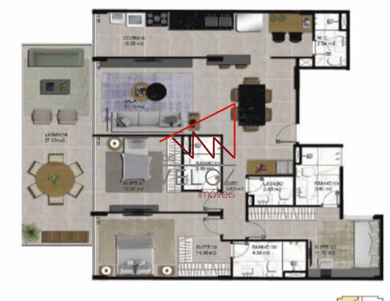 Apartamento à venda com 2 quartos, 146m² - Foto 18