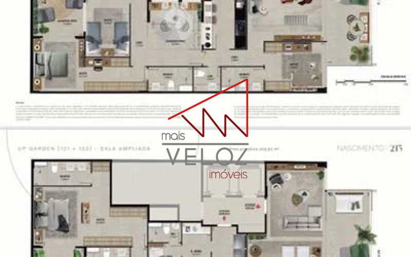 Apartamento à venda com 4 quartos, 185m² - Foto 14