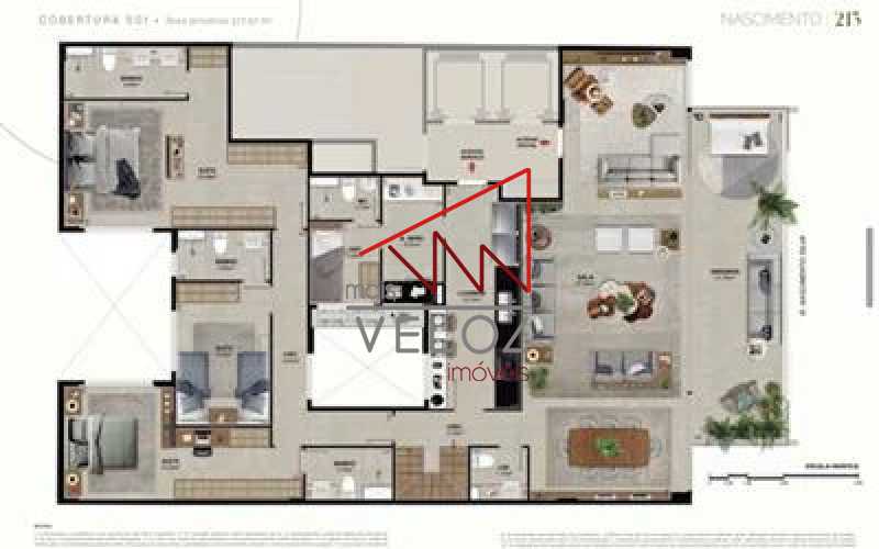 Apartamento à venda com 4 quartos, 185m² - Foto 20