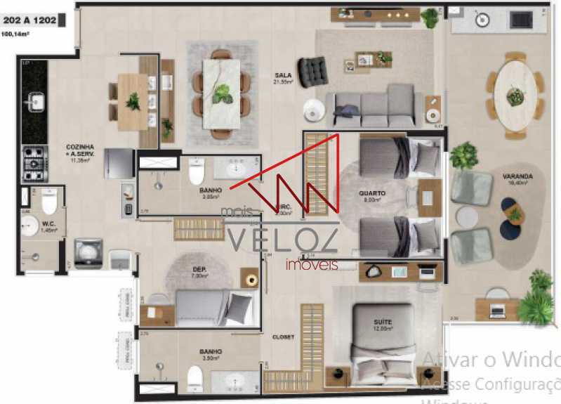 Apartamento, 2 quartos, 1 m² - Foto 15