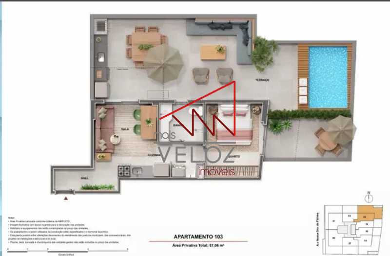 Apartamento, 1 quarto, 34 m² - Foto 23