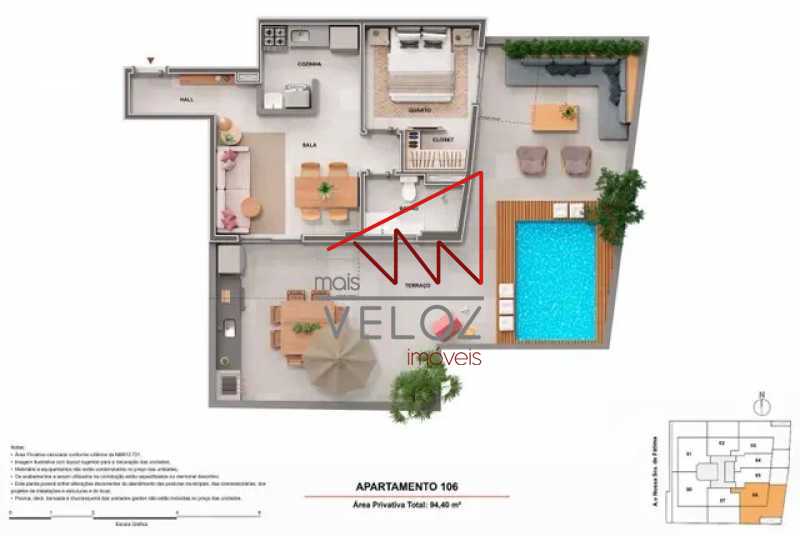 Apartamento, 1 quarto, 34 m² - Foto 31