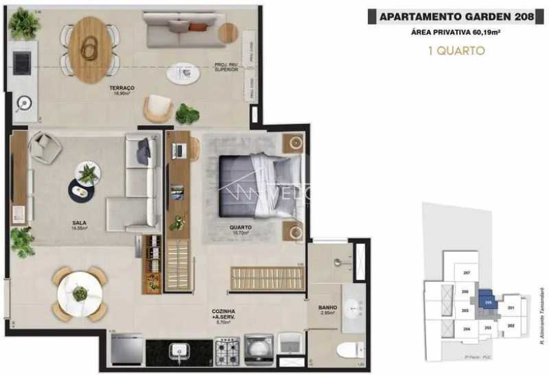 Apartamento, 1 quarto, 61 m² - Foto 5