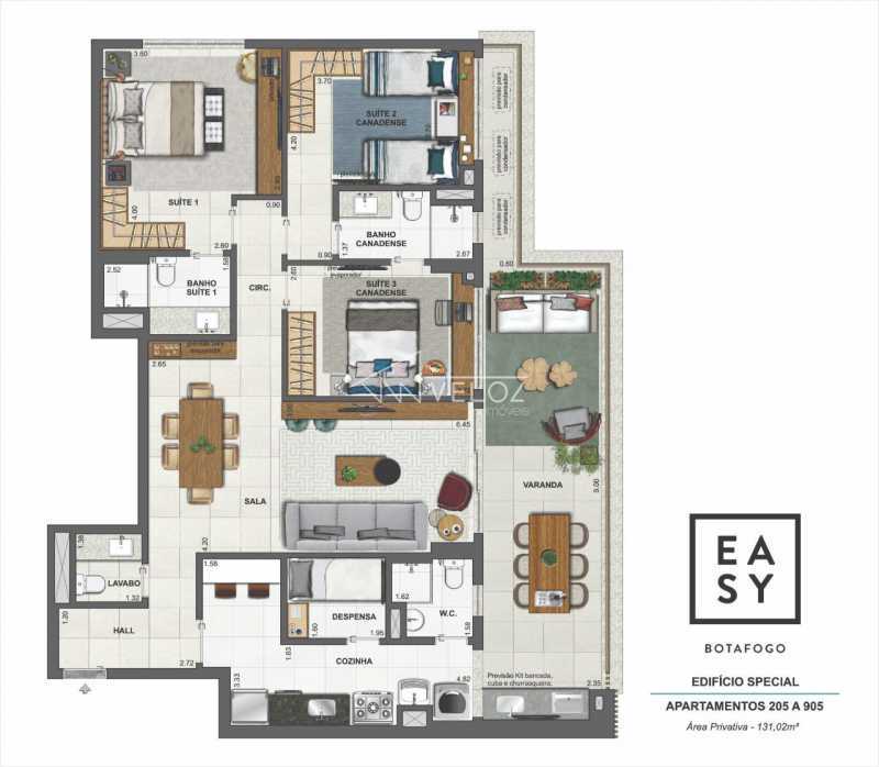 Apartamento à venda com 3 quartos, 134m² - Foto 11