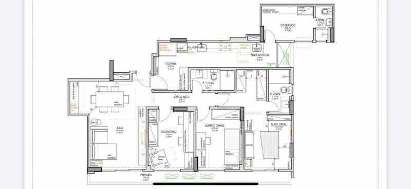 Apartamento à venda com 3 quartos, 103m² - Foto 12