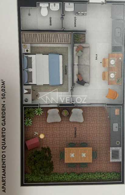 Apartamento à venda com 1 quarto, 50m² - Foto 9