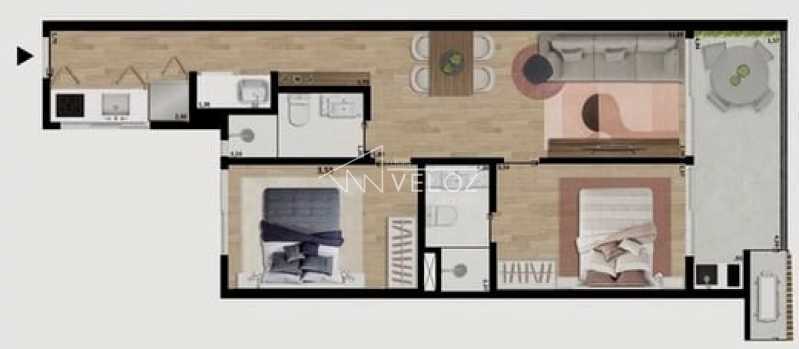 Apartamento à venda com 2 quartos, 55m² - Foto 23