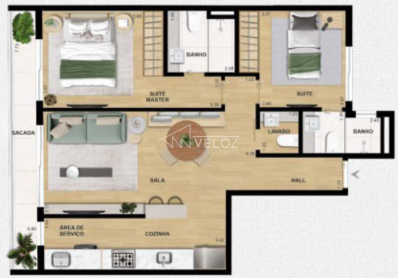 Apartamento à venda com 2 quartos, 71m² - Foto 22