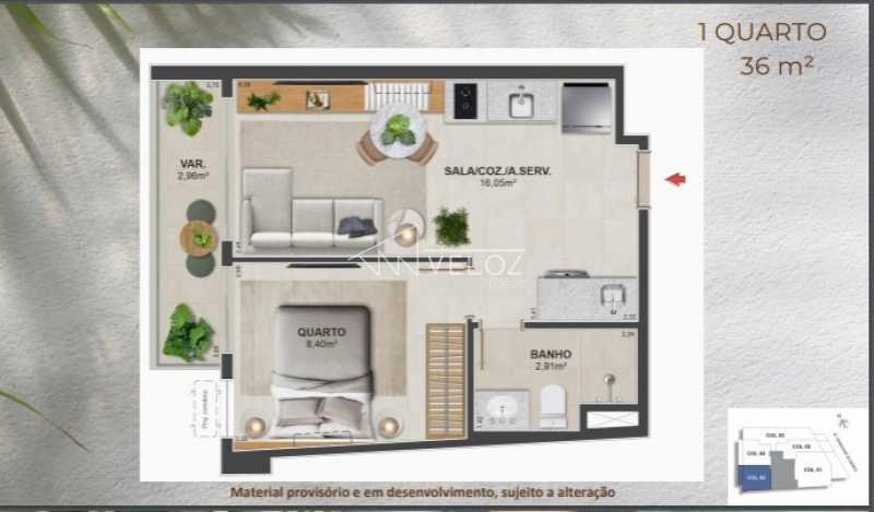 Apartamento à venda com 2 quartos - Foto 3