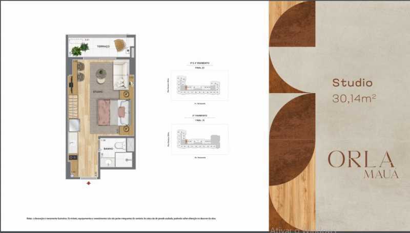 Apartamento à venda com 1 quarto, 30m² - Foto 3