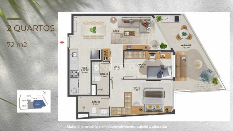 Apartamento à venda com 2 quartos, 67m² - Foto 1