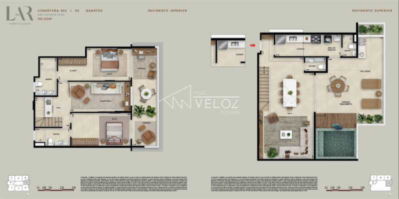 Apartamento à venda com 3 quartos, 163m² - Foto 8