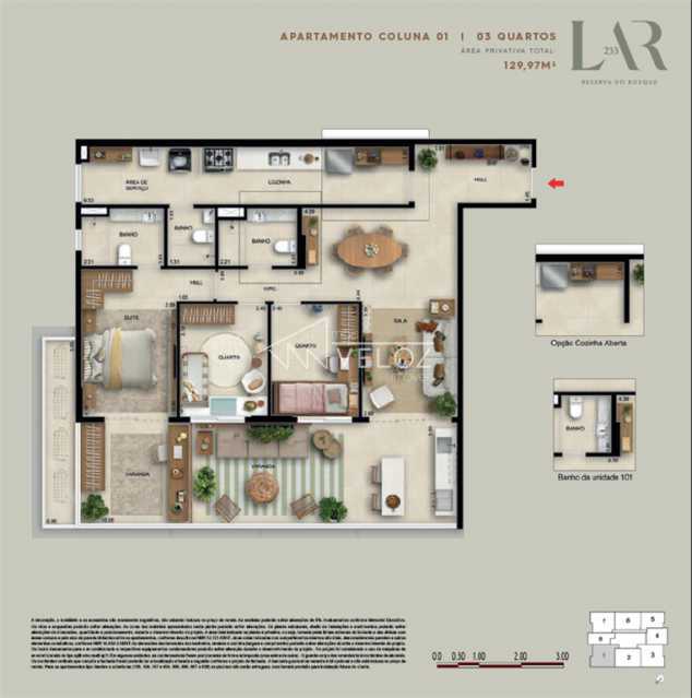 Apartamento à venda com 3 quartos, 163m² - Foto 10