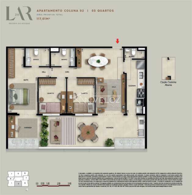 Apartamento à venda com 3 quartos, 163m² - Foto 11