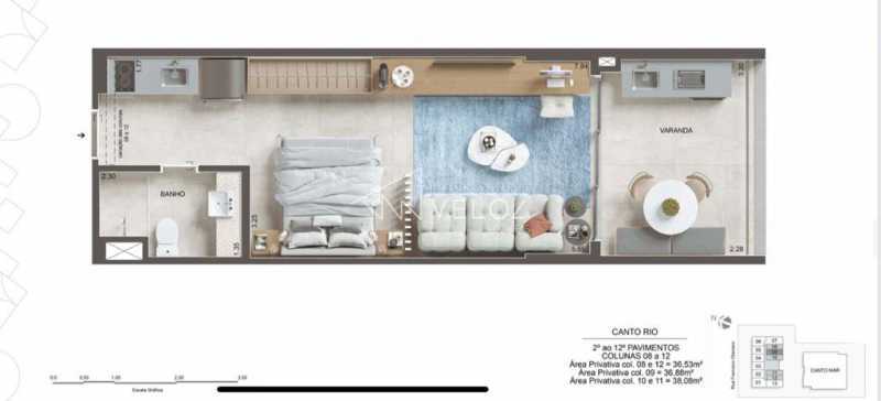 Apartamento, 1 quarto, 37 m² - Foto 7