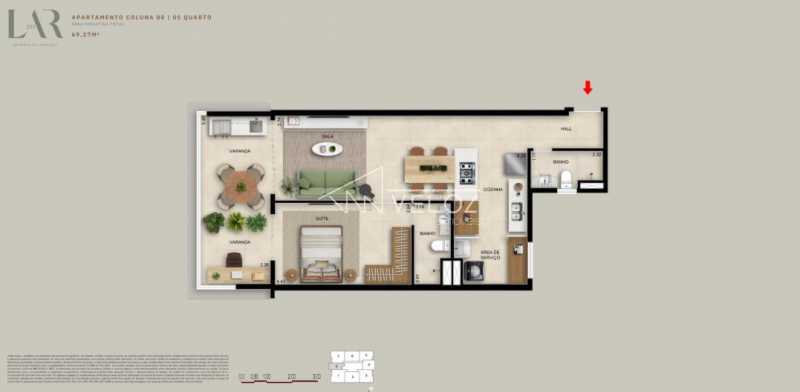 Apartamento, 1 quarto, 70 m² - Foto 7