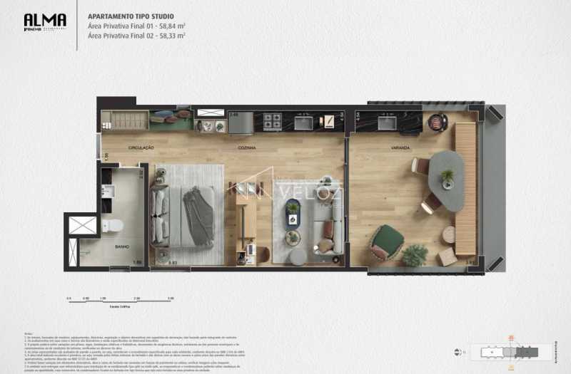 Apartamento, 1 quarto, 196 m² - Foto 7