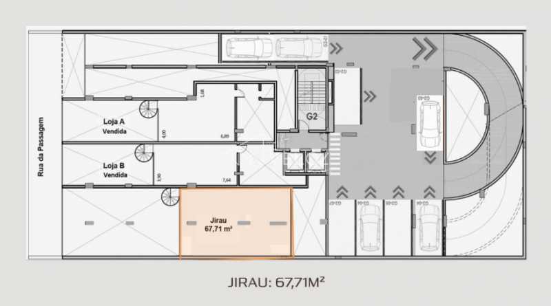 Loja-Salão, 238 m² - Foto 2