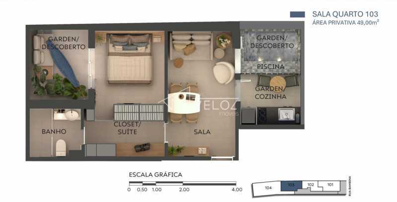 Apartamento, 1 quarto, 49 m² - Foto 7