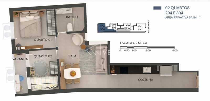 Apartamento, 2 quartos, 54 m² - Foto 13