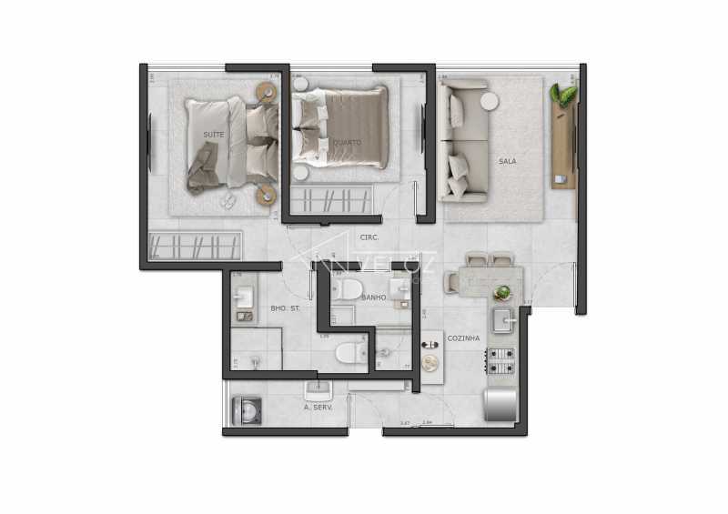 Apartamento, 2 quartos, 60 m² - Foto 13