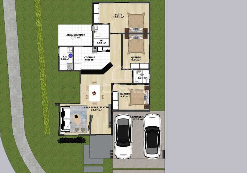 Casa de Condomínio à venda com 3 quartos, 130m² - Foto 9