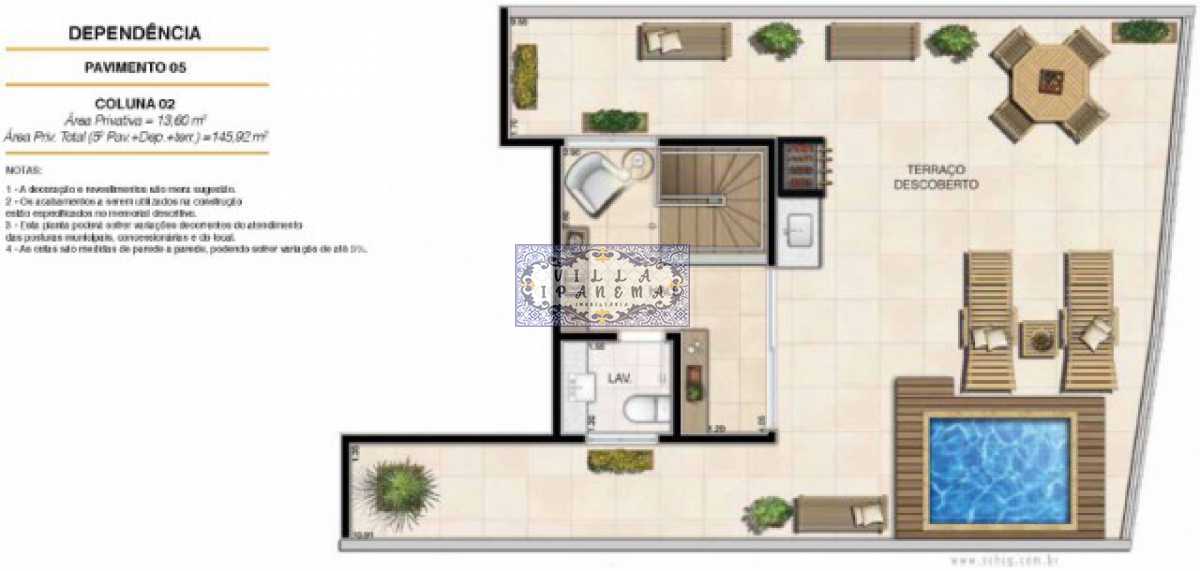 Apartamento à venda com 3 quartos, 146m² - Foto 2