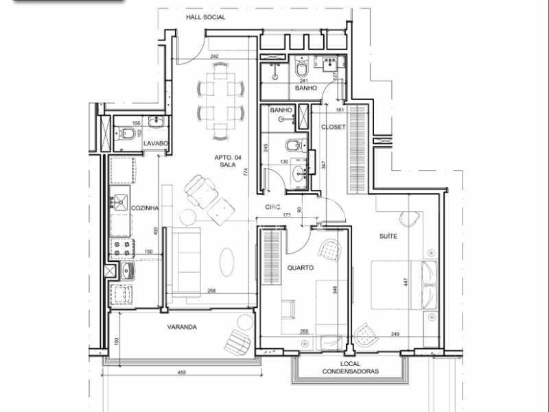 Apartamento, 2 quartos, 78 m² - Foto 3