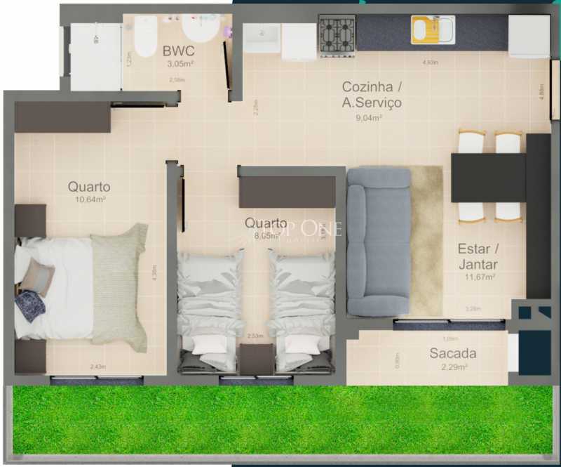 Apartamento à venda com 2 quartos, 82m² - Foto 8