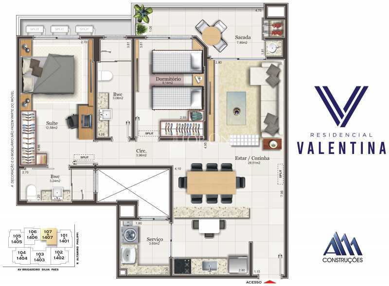 Apartamento à venda com 3 quartos, 108m² - Foto 8