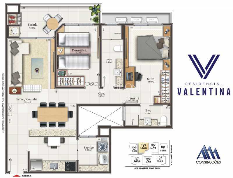 Apartamento à venda com 3 quartos, 108m² - Foto 9