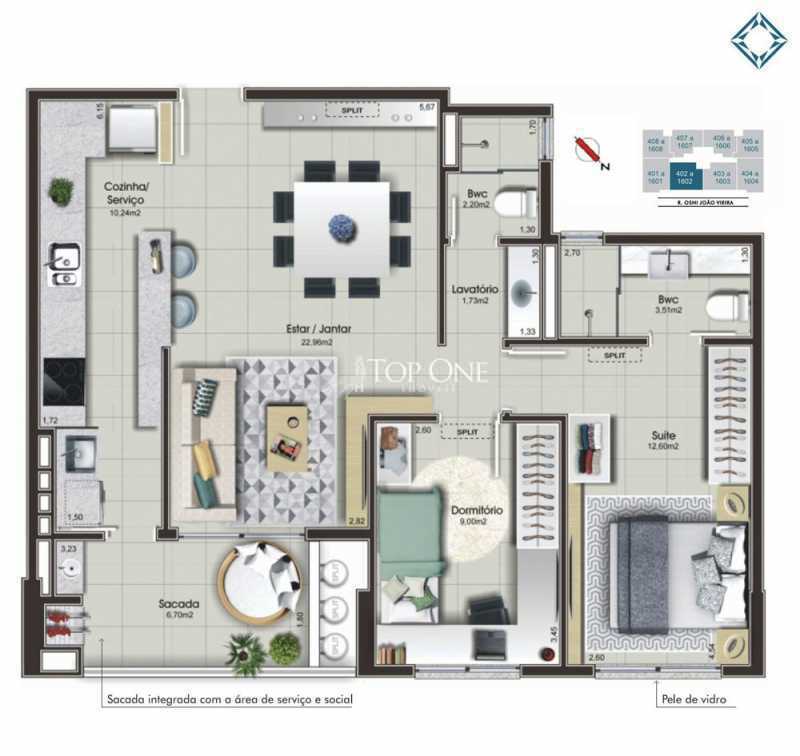 Apartamento à venda com 3 quartos, 84m² - Foto 9