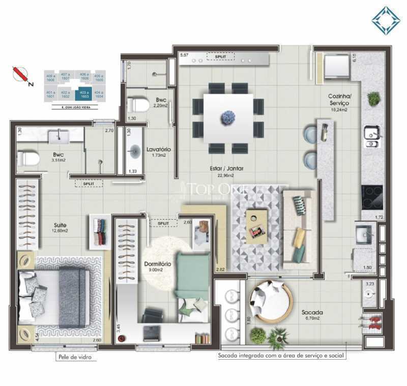 Apartamento à venda com 3 quartos, 84m² - Foto 10