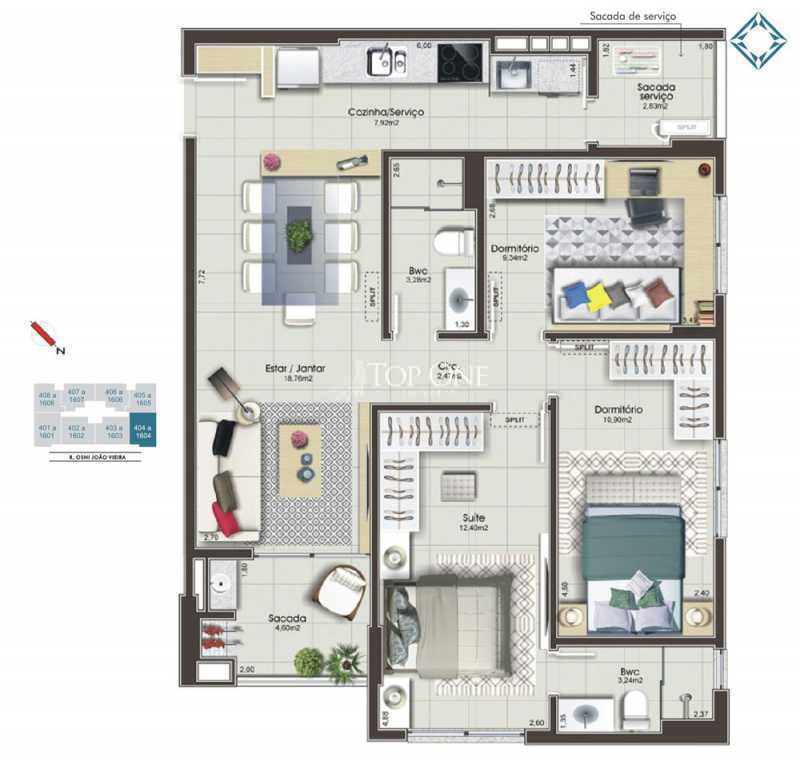 Apartamento à venda com 3 quartos, 84m² - Foto 11