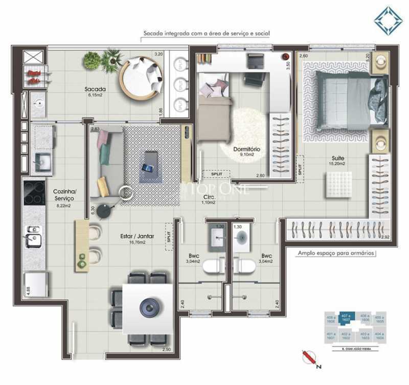 Apartamento à venda com 3 quartos, 84m² - Foto 14