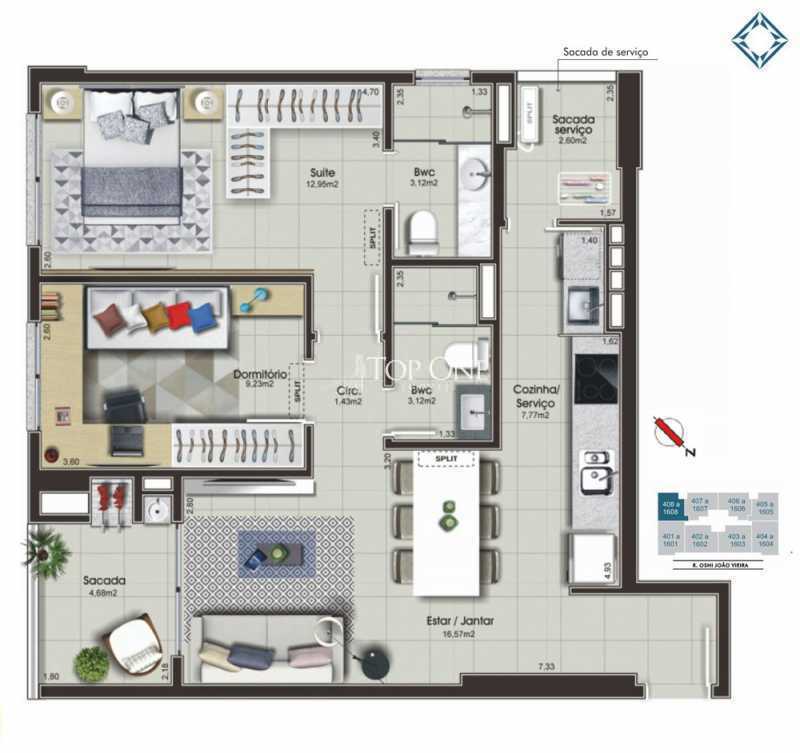 Apartamento à venda com 3 quartos, 84m² - Foto 15