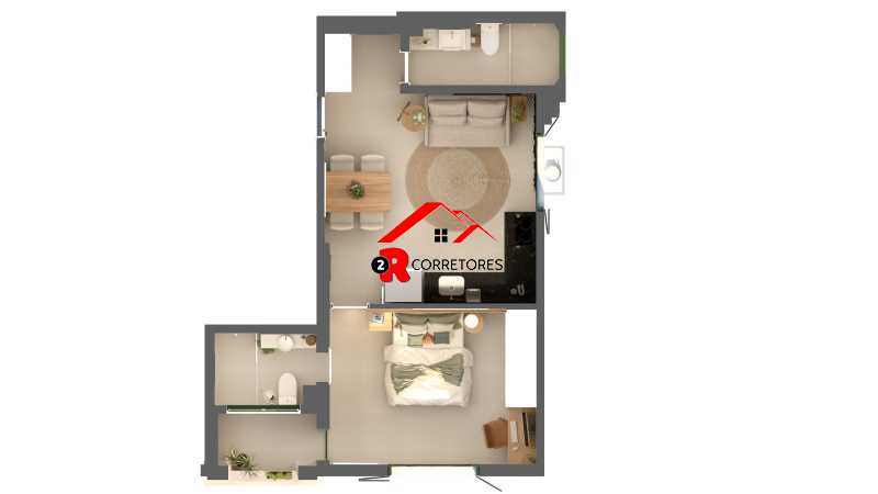 Apartamento à venda com 1 quarto, 46m² - Foto 25