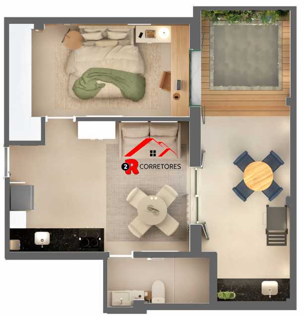 Apartamento à venda com 1 quarto, 60m² - Foto 25