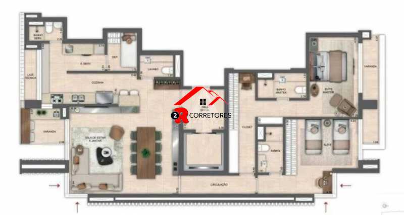 Apartamento, 2 quartos, 140 m² - Foto 21