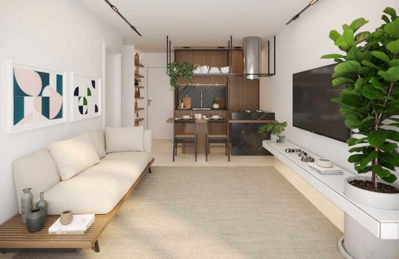 Apartamento à venda com 1 quarto, 34m² - Foto 4