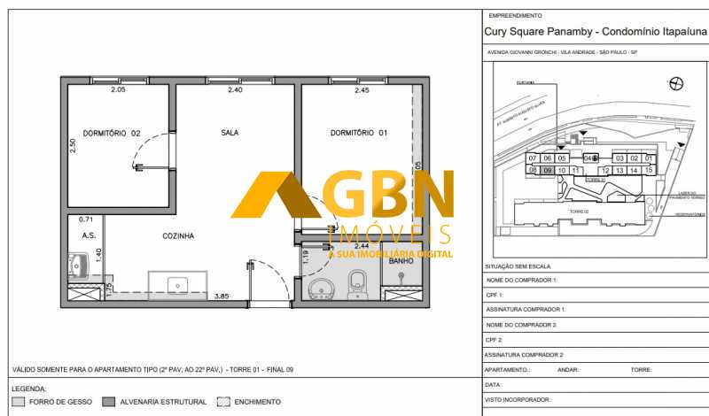 Apartamento, 2 quartos, 39 m² - Foto 10