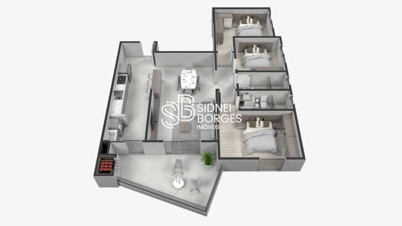 Apartamento à venda com 2 quartos - Foto 6