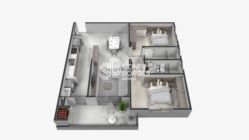 Apartamento à venda com 2 quartos - Foto 7