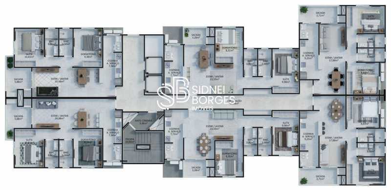 Apartamento à venda com 2 quartos, 68m² - Foto 15