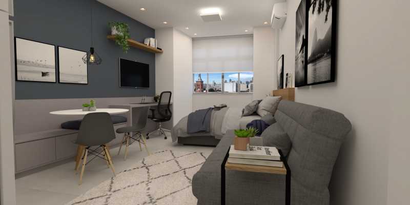 Apartamento à venda com 1 quarto, 32m² - Foto 6