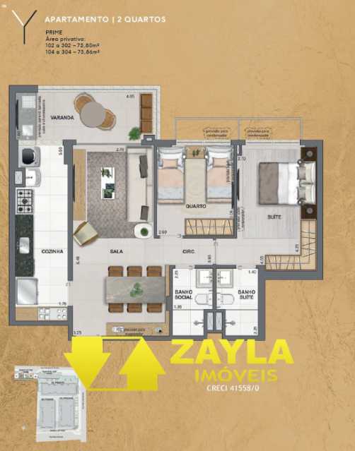 Apartamento, 2 quartos, 74 m² - Foto 20