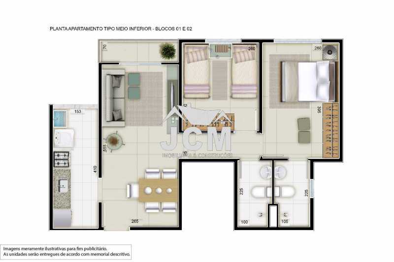 Apartamento à venda com 2 quartos, 49m² - Foto 30