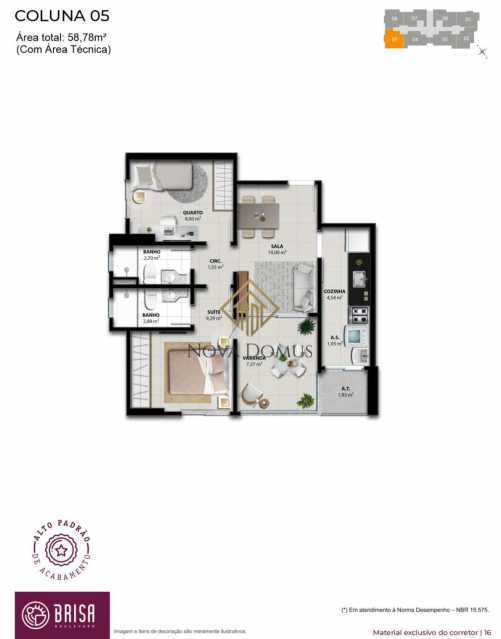 Apartamento à venda com 2 quartos, 58m² - Foto 15