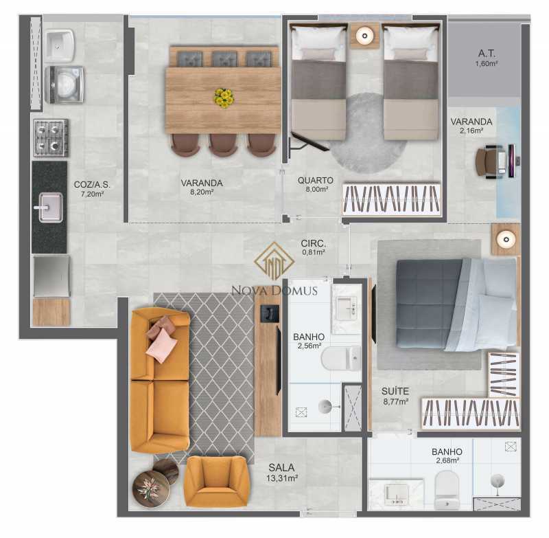 Apartamento à venda com 2 quartos, 63m² - Foto 22